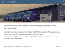 Tablet Screenshot of jysk-vandrensning.dk